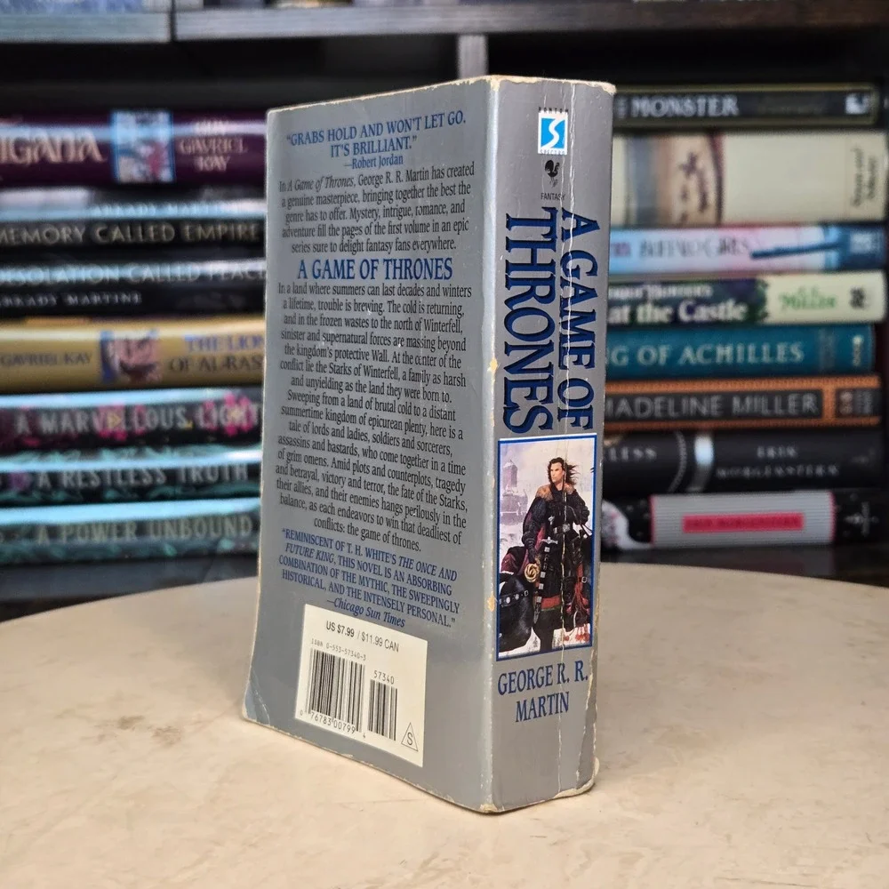 A Game of Thrones by George RR Martin *Rare Jon Snow cover Mass Market PB*